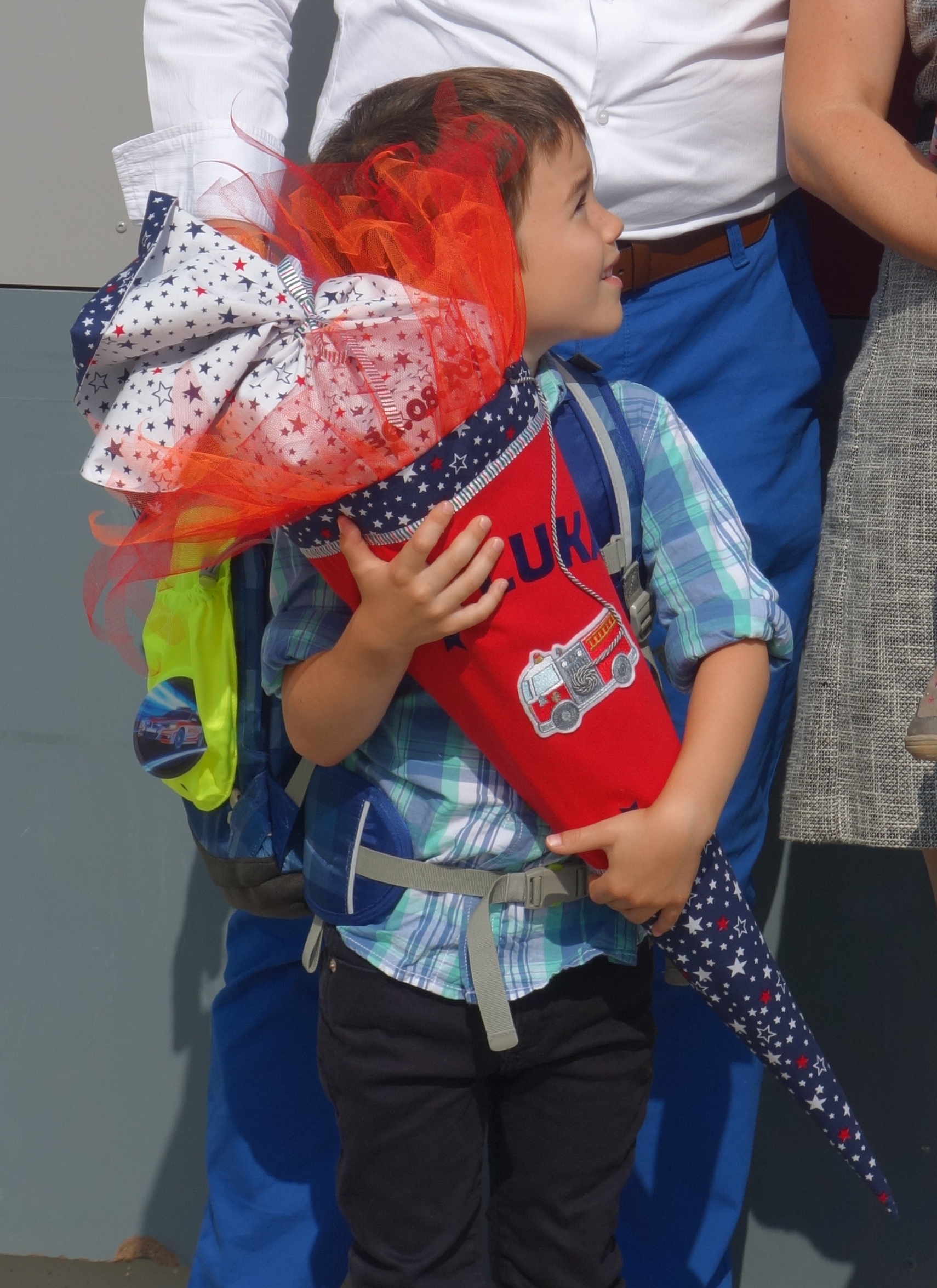 Schultütenkissen im Kinderzimmer